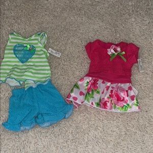 Dollie and me summer outfits